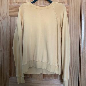 LA Hearts yellow crew neck